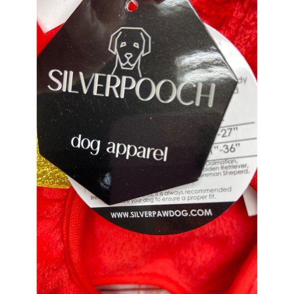 Silverpooch XS Pet Apparel Christmas Dog Pajamas Pjs Clothes Size Xtra Small Red - Picture 6 of 7